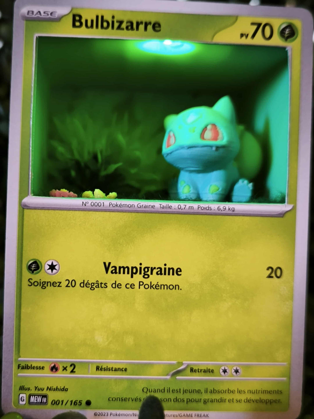 Diorama carte Bulbizarre