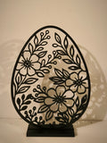 Oeuf floral de Pâques
