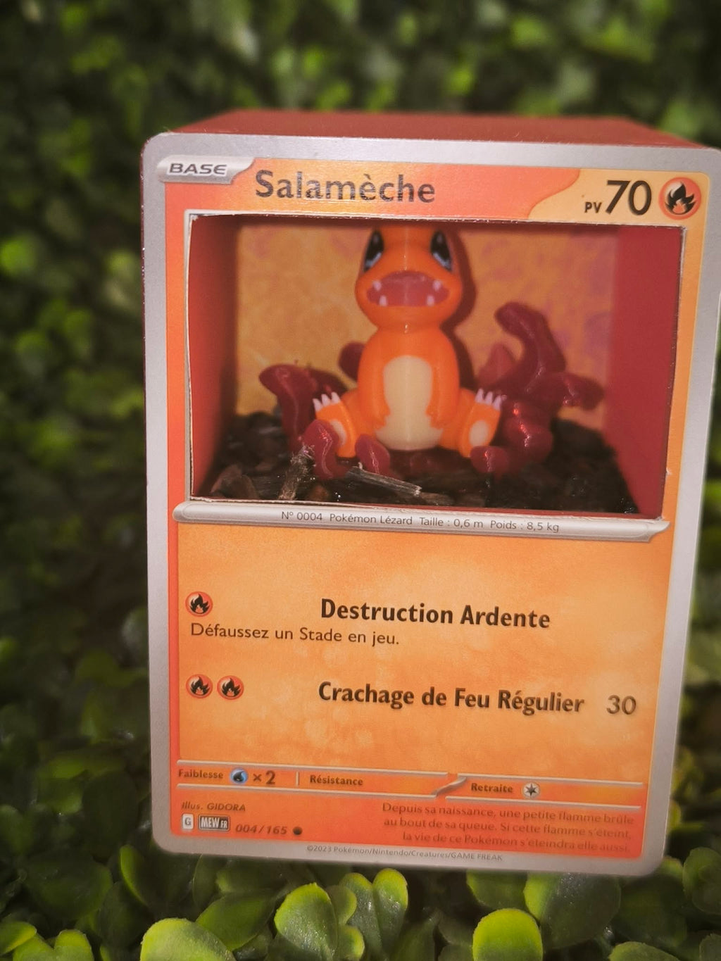 Diorama carte Salamèche