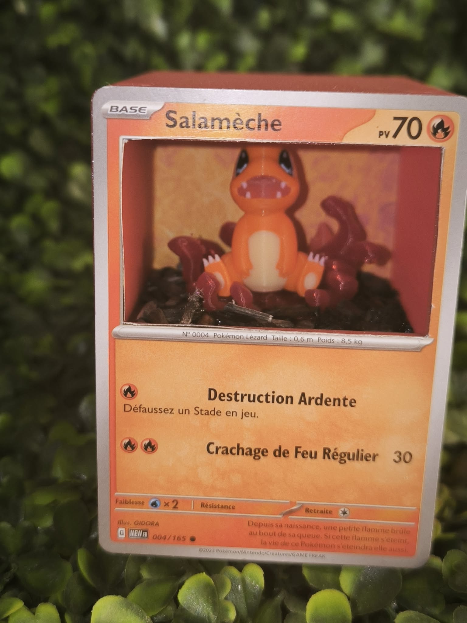 Diorama carte Salamèche