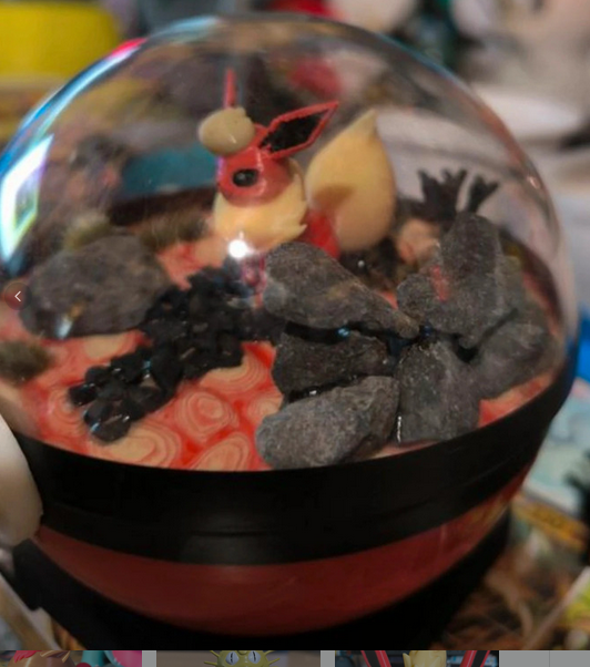 Diorama boule Pyroli