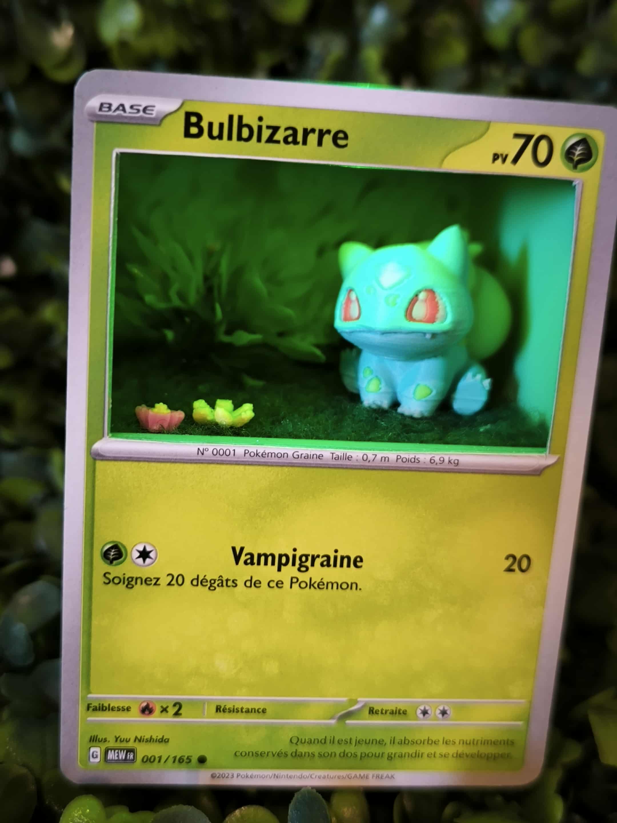 Diorama carte Bulbizarre