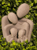 Statue deux enfants