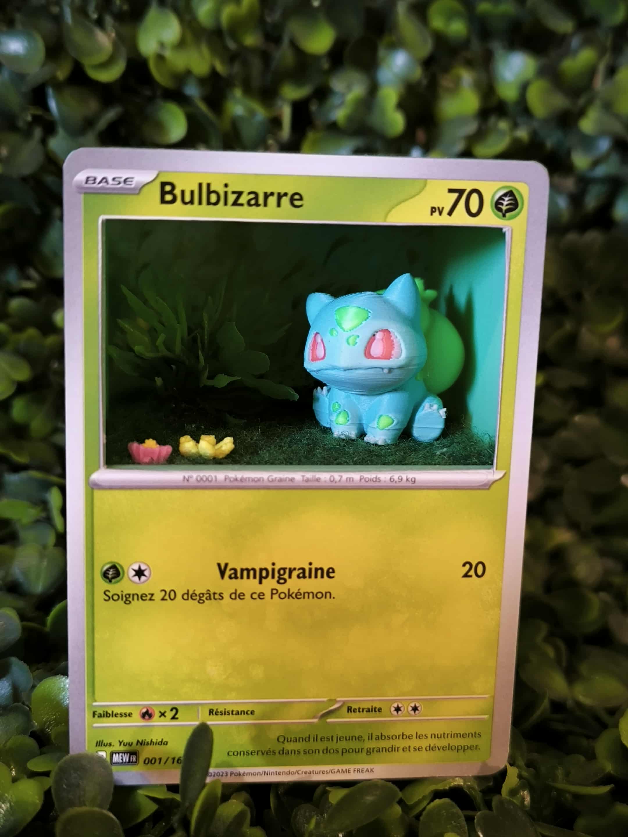 Diorama carte Bulbizarre