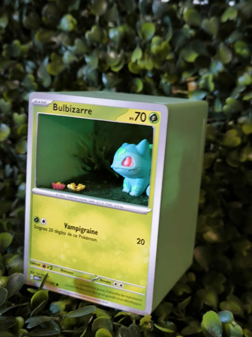 Diorama carte Bulbizarre