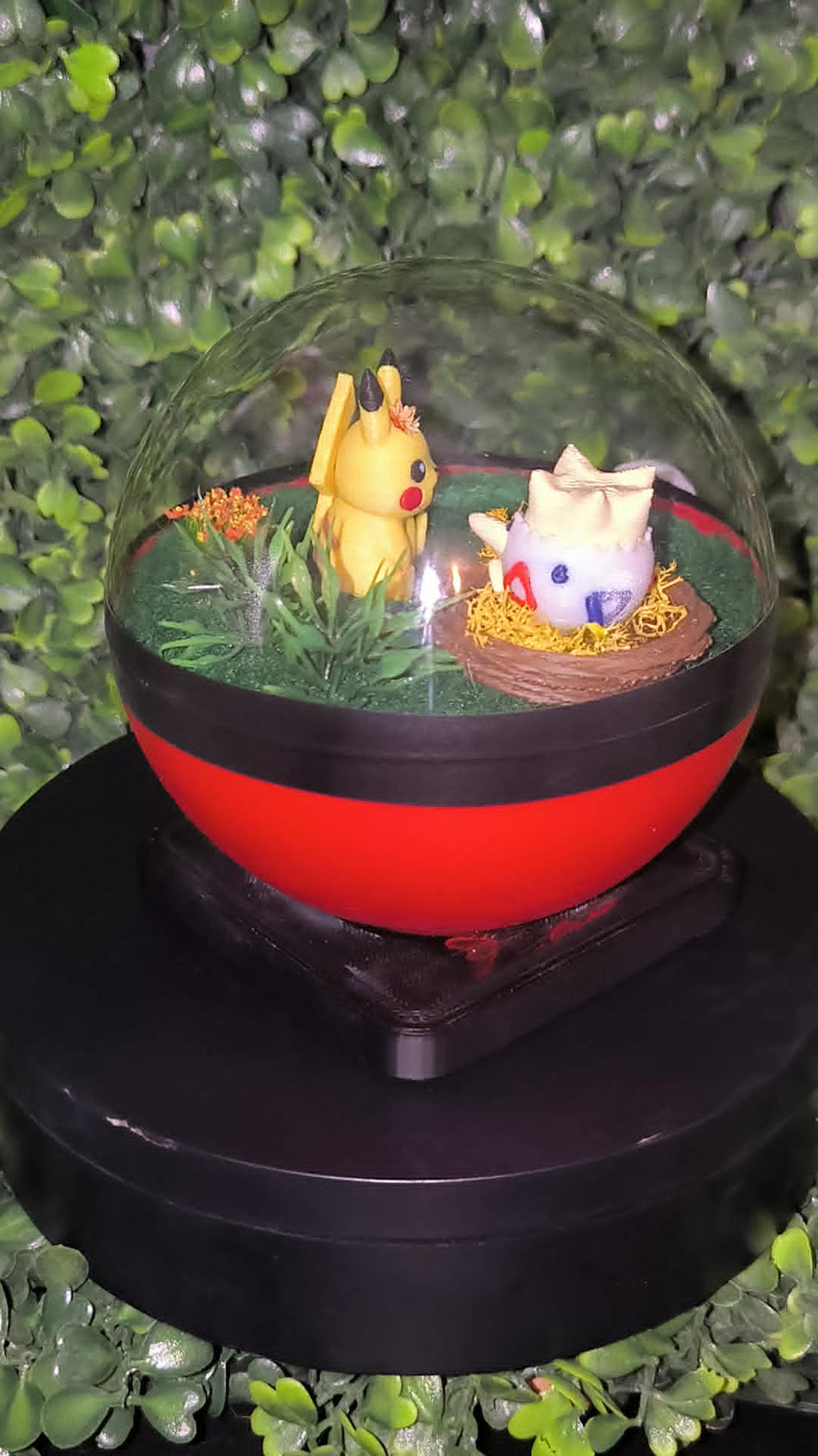 diorama Pikachu et Togepi