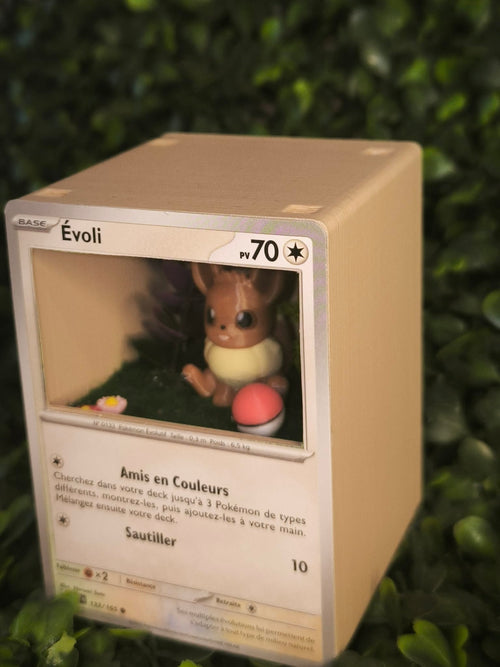 Diorama carte Evoli