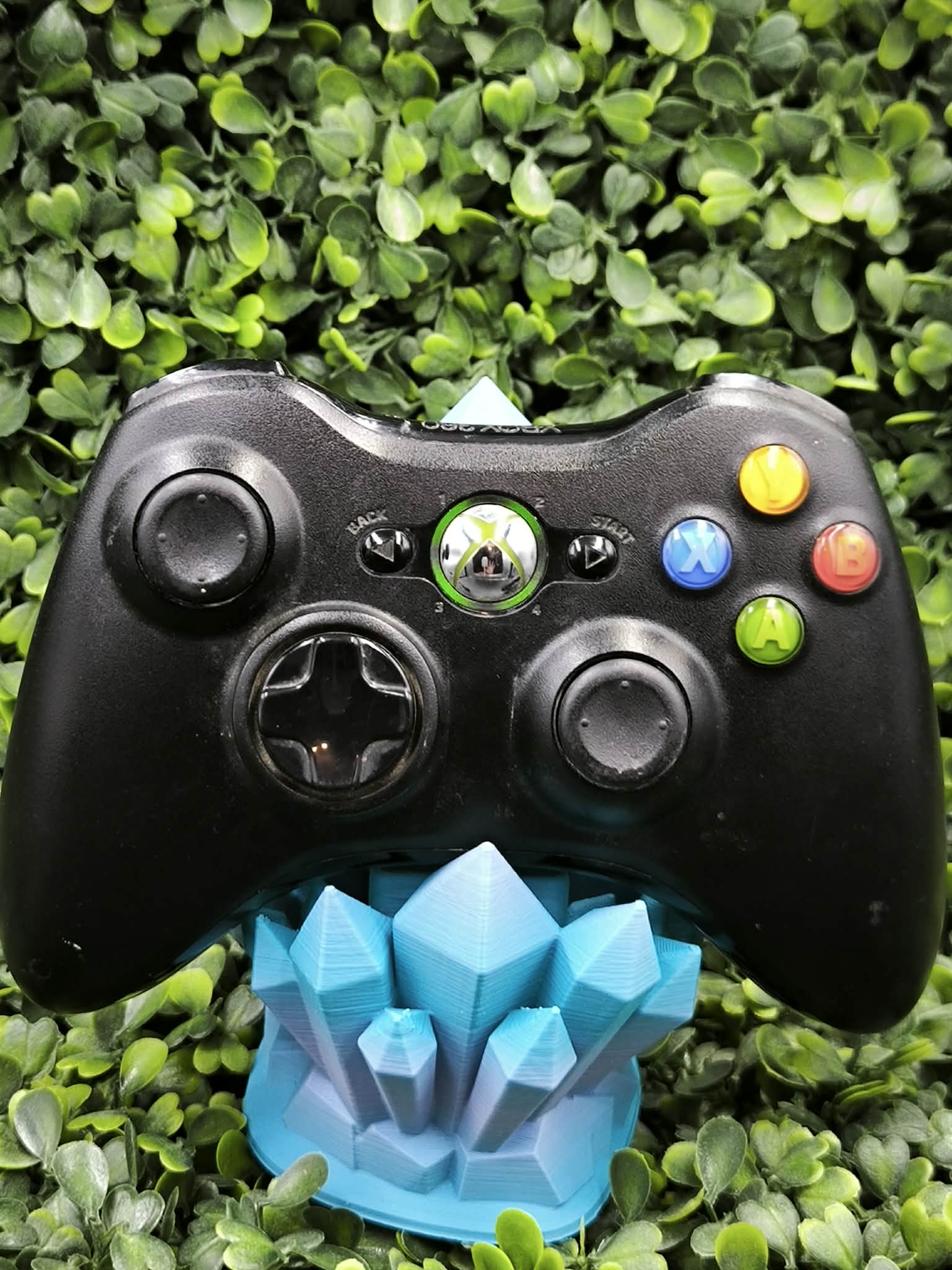 Support manette cristal