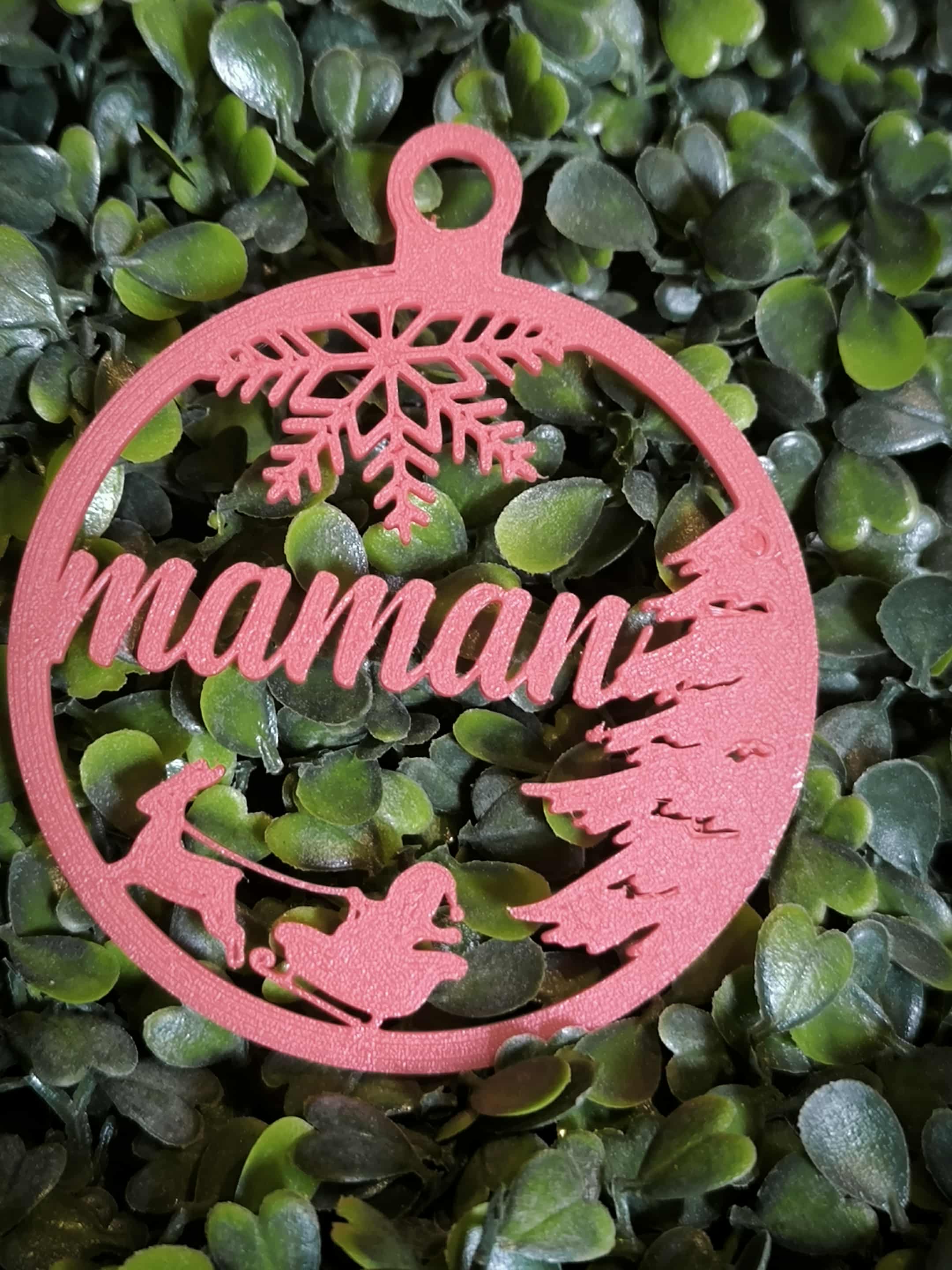 Boule de Noël maman