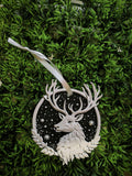 Boule de neige cerf