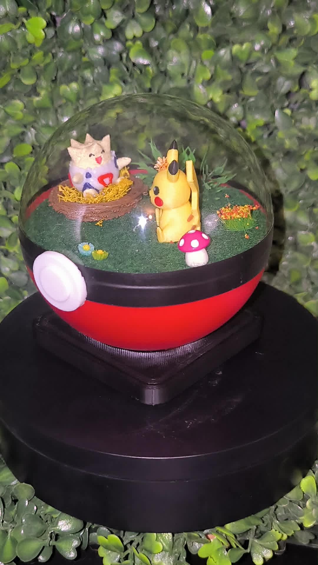diorama Pikachu et Togepi