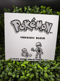Tableau Pokémon version bleu sur Game Boy