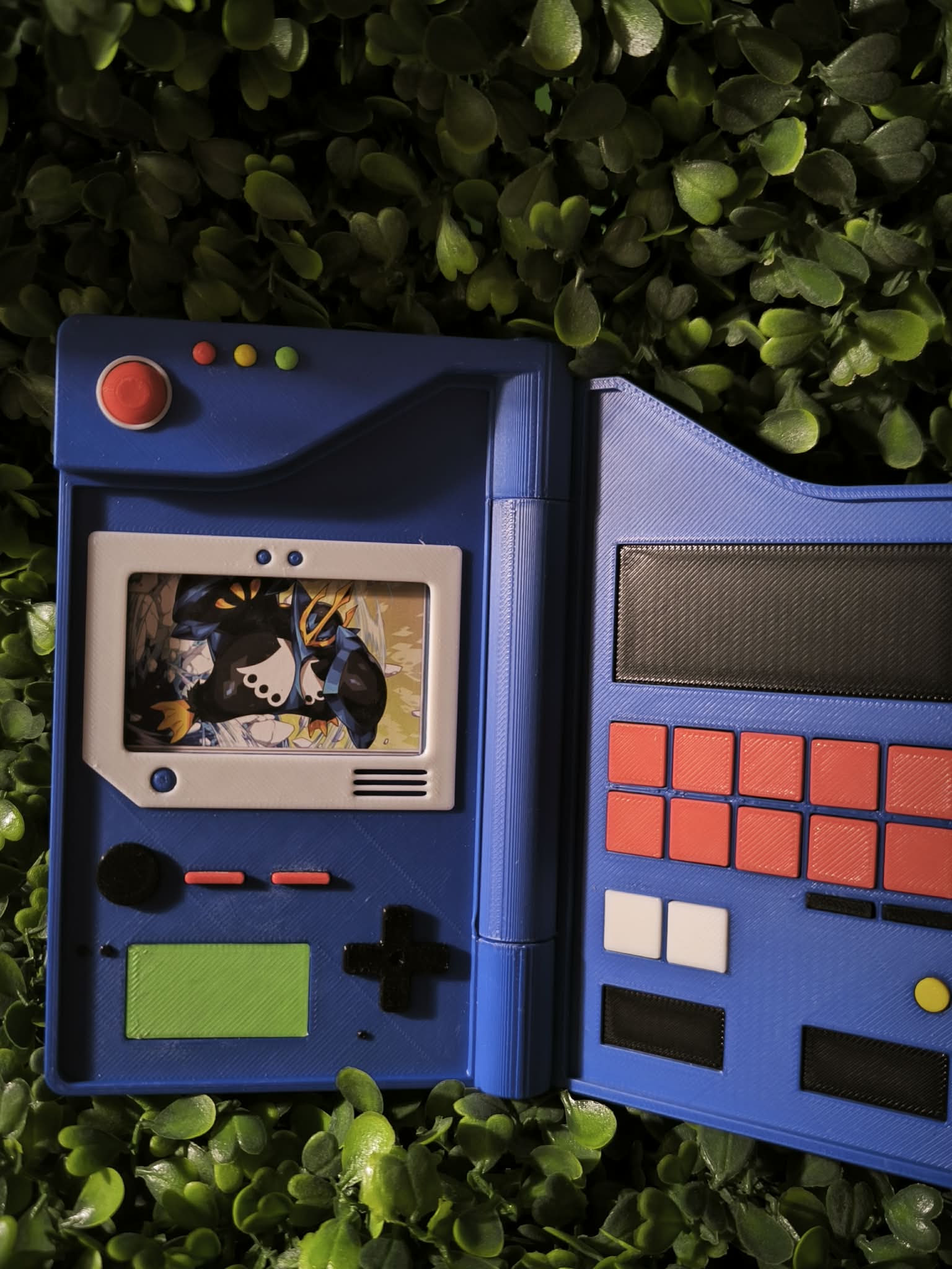 Pokédex pokémon bleu