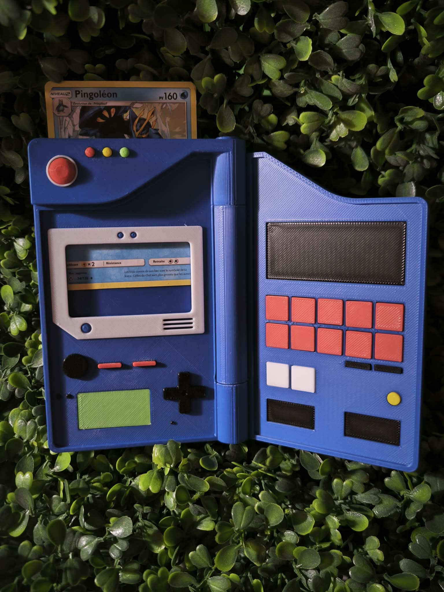 Pokédex pokémon bleu
