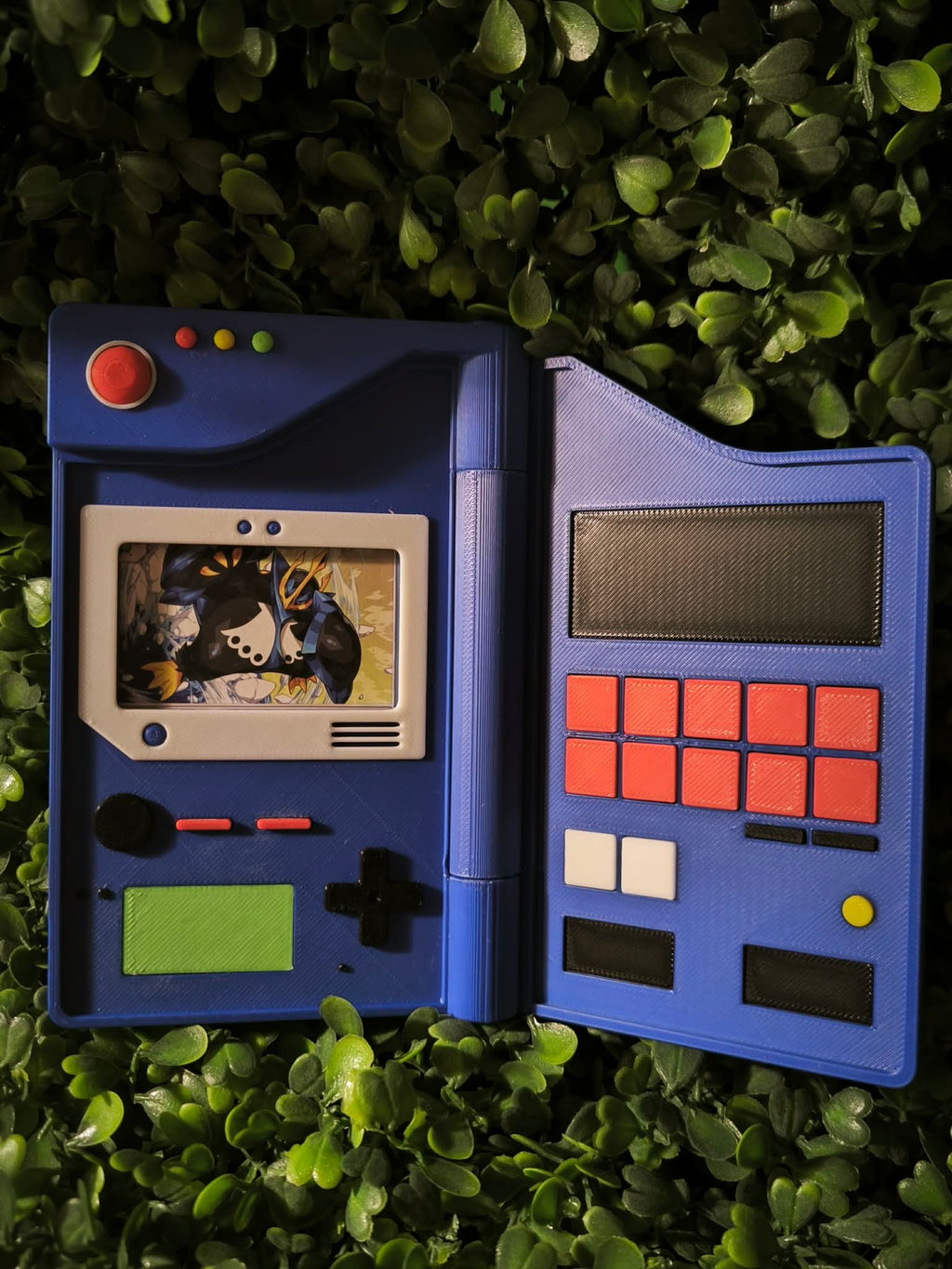 Pokédex pokémon bleu