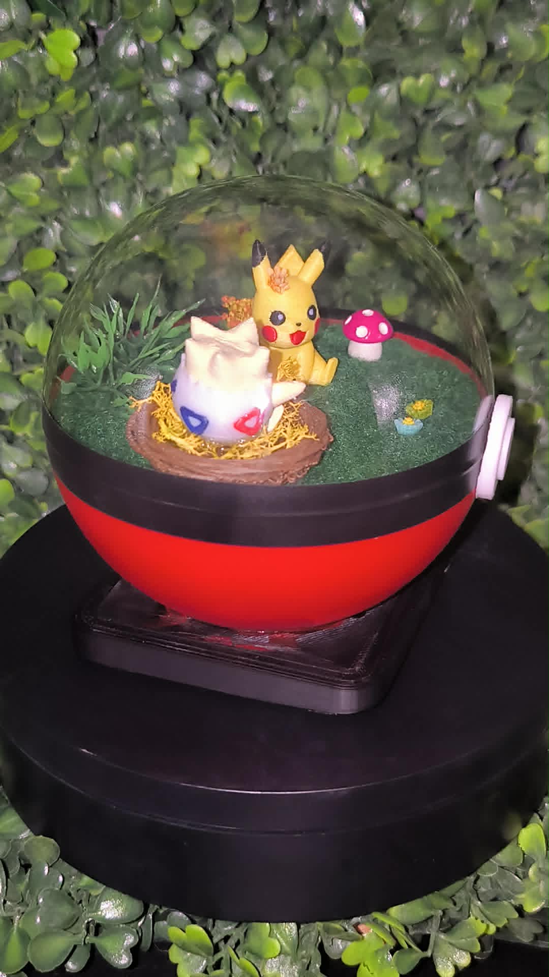 diorama Pikachu et Togepi
